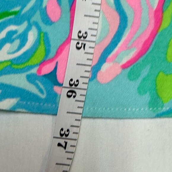 Lilly Pulitzer Jane Shift Dress in Blue Ibiza Aqua La Vista – Size 12, EUC - Picture 13 of 13